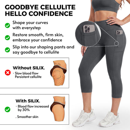 Silix™ Butt-Lifting Tummy Control Pocket Capris