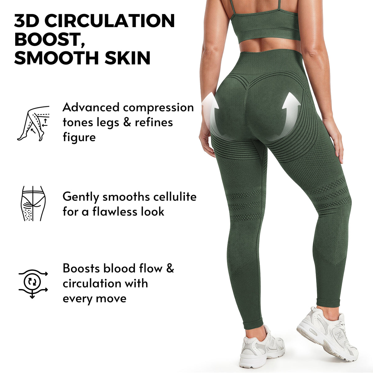 Silix™ 3D CelluSmooth Sculpting Leggings