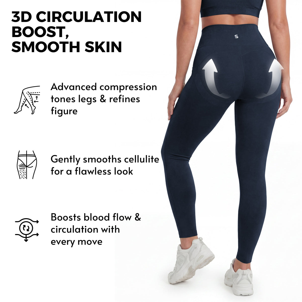 Silix Pocket Anti-Cellulite Sculpting Leggings