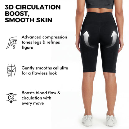 3D Anti-Cellulite Short Leggings