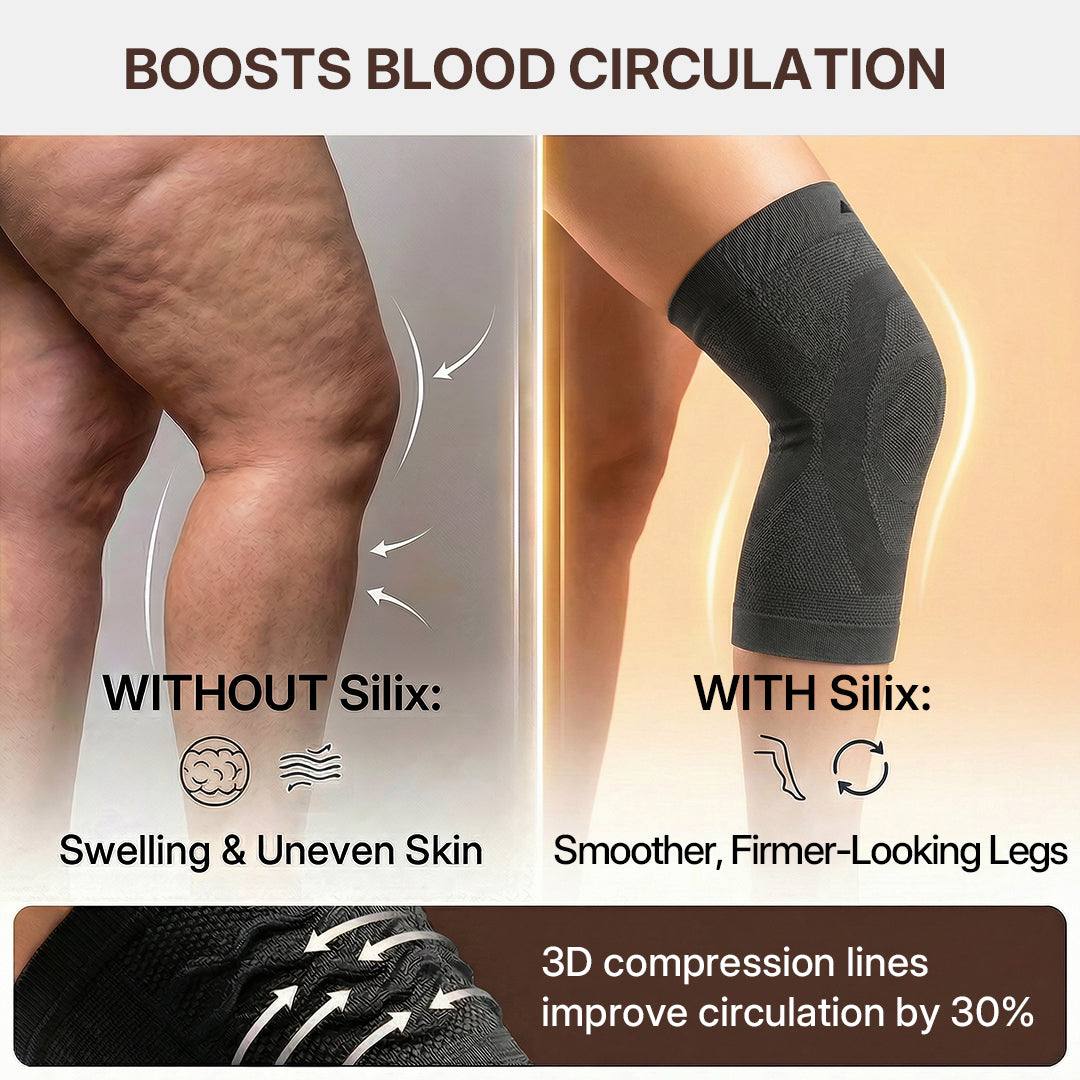 Silix™ 3D Compression Ultimate Smooth 2-Piece Set: Arms & Knees