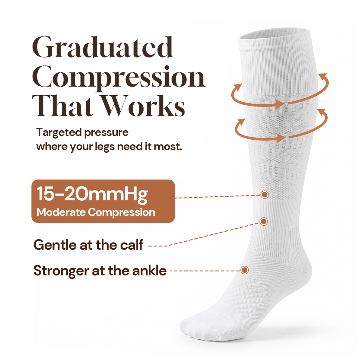 Silix™ FlexSupport Compression Socks