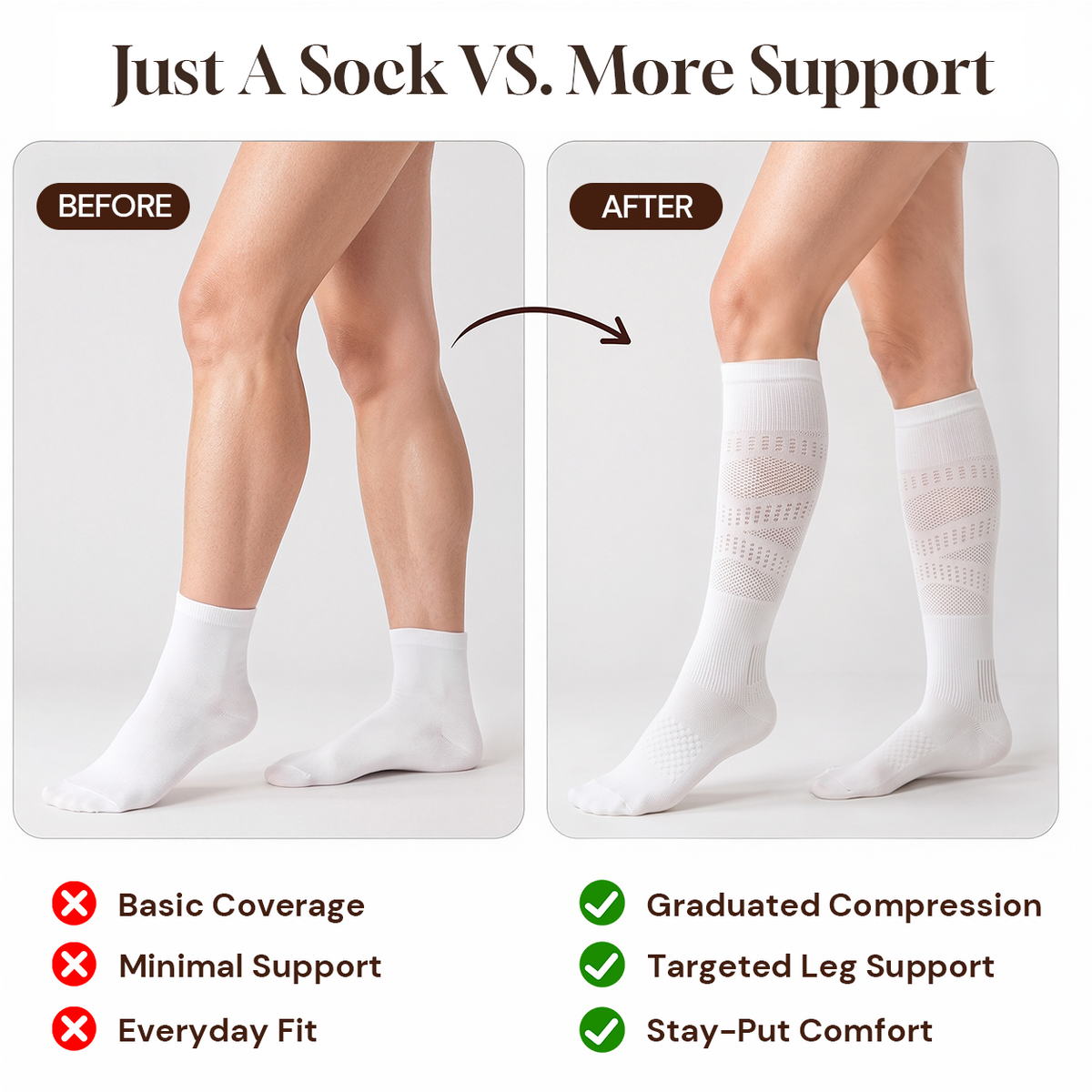 Silix™ FlexSupport Compression Socks