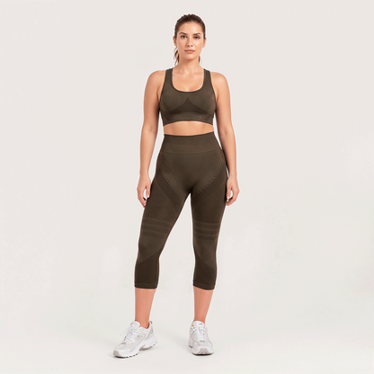 3D Cellusmooth Butt Lift & Anti-Cellulite Capri Leggings | Silix
