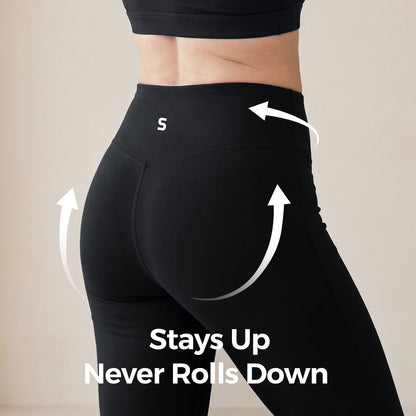 3D Lift SculptFlare High-Waist Capri Leggings