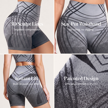 Silix™  Seamless V-Shape Active Short Set