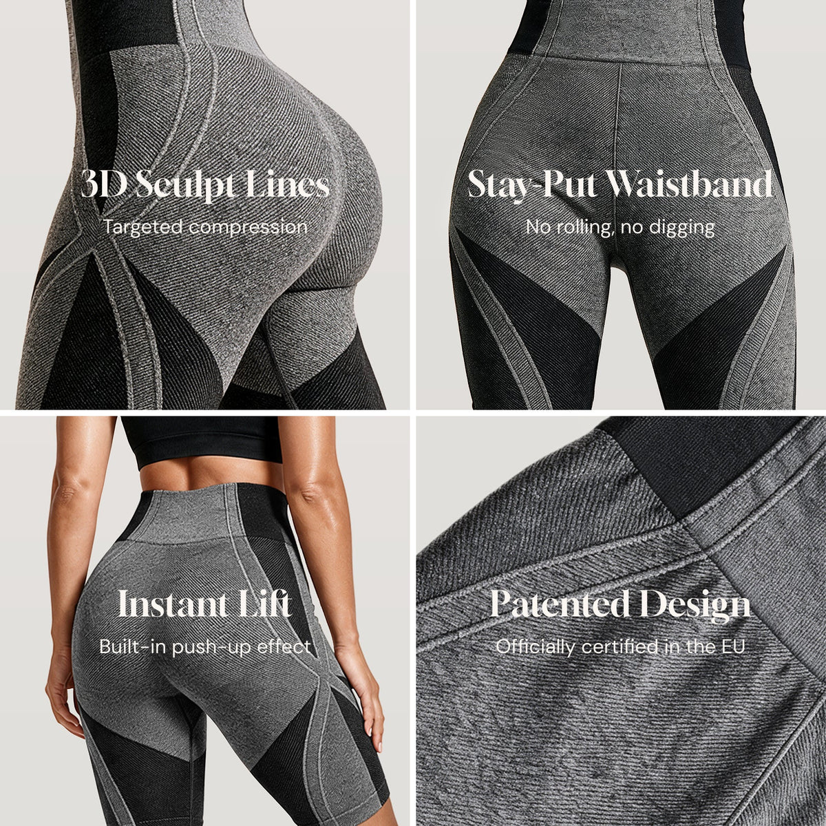 Silix™ Contour &  Compression Short 8''