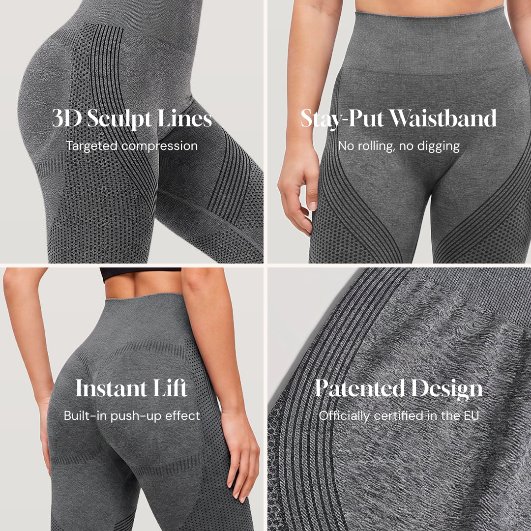 Silix™ Compresssion & Seamless Ankle Length Leggings