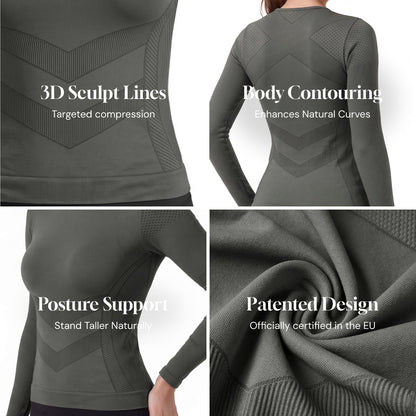 Silix™ SculptLift Shaping Long Sleeve Top