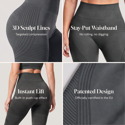 Silix™  High-Waisted Anti-Cellulite Ankle Leggings