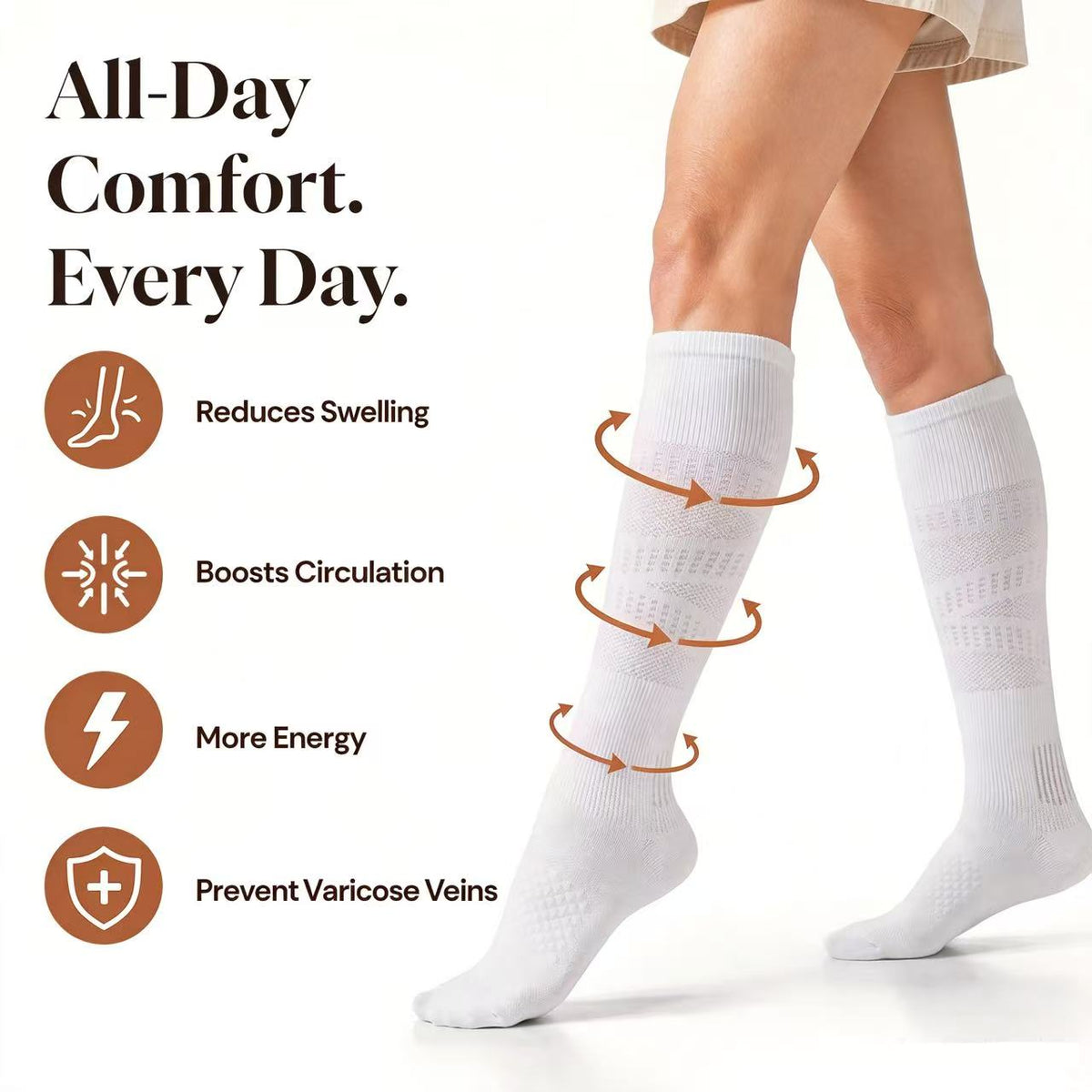 Silix™ FlexSupport Compression Socks