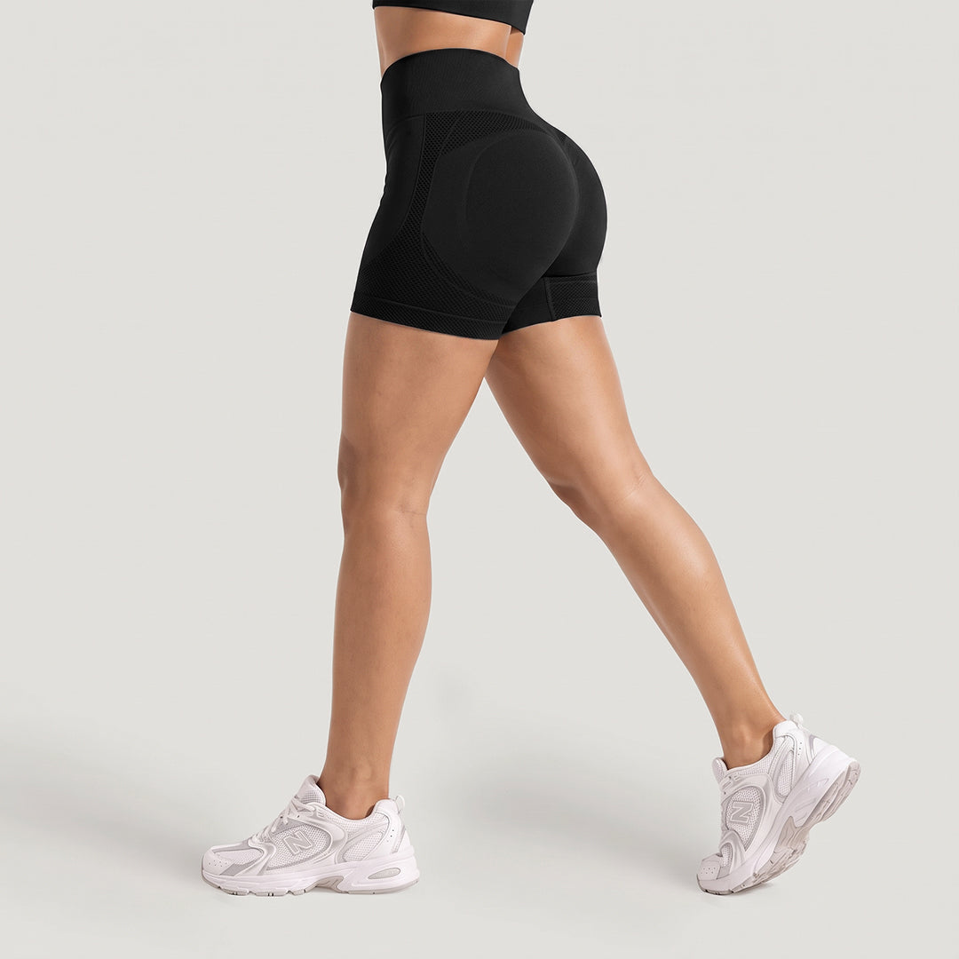 Silix™ High-Waisted Compression Booty Shorts
