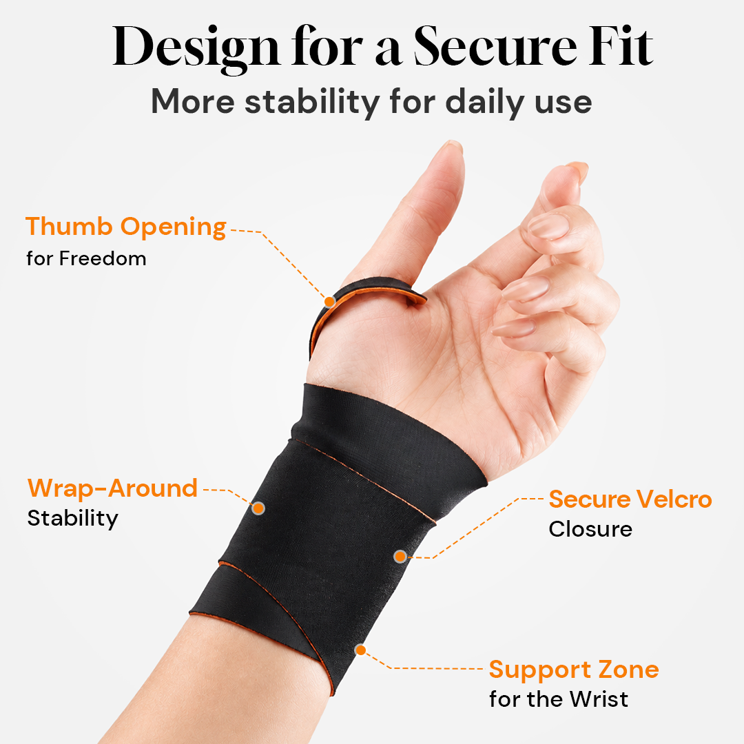 Silix™ Everyday-Comfort Adjustable Wrist Support