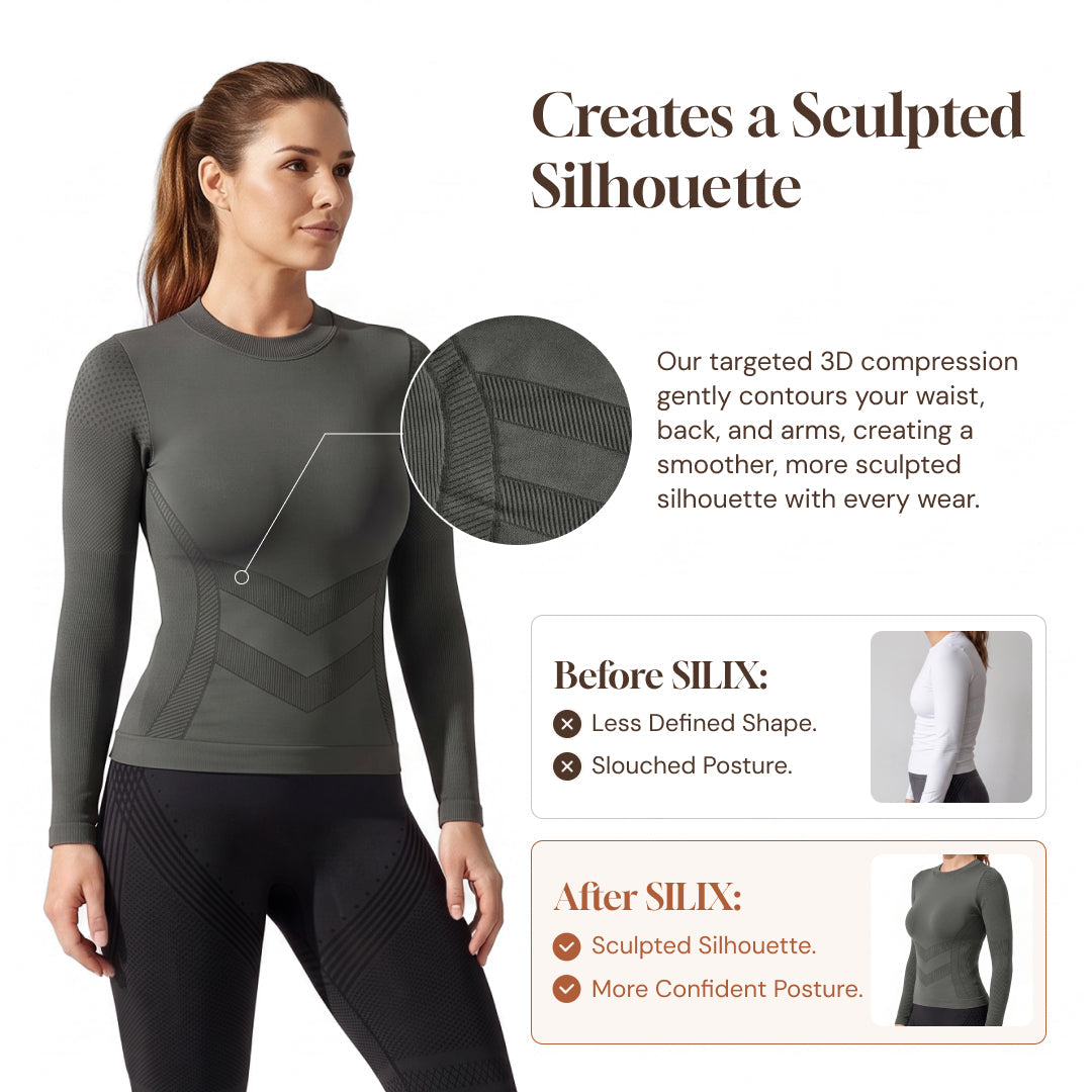 Silix™ SculptLift Shaping Long Sleeve Top