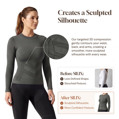 Silix™ SculptLift Shaping Long Sleeve Top
