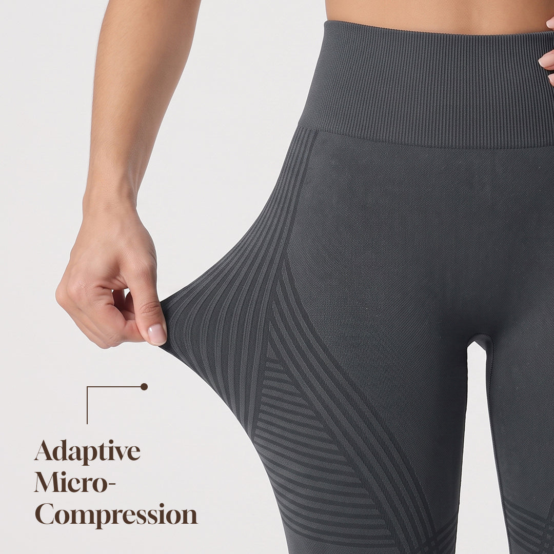Silix™ Ribbed Squat-Proof Capri Leggings