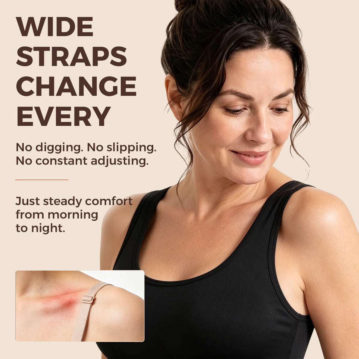 Silix Wide-Strap Tummy Control Shaping Tank