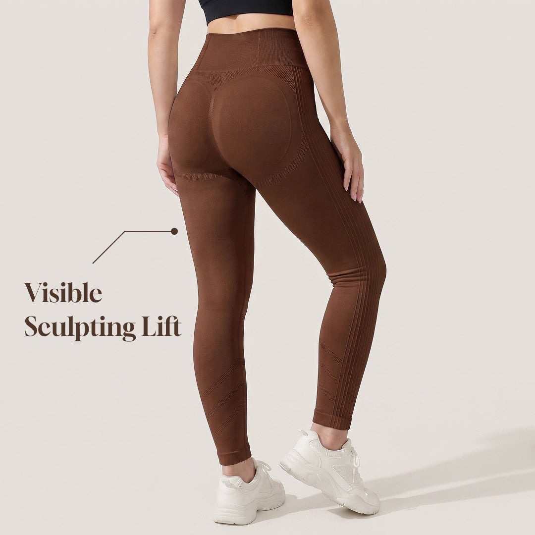 Silix™ Ribbed Ruched Sculpt Leggings