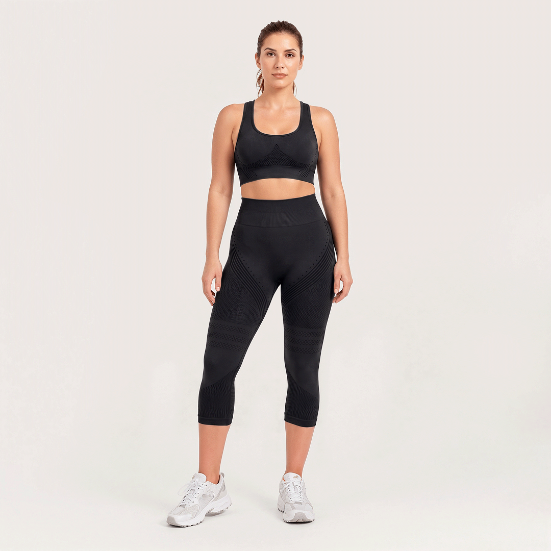 3D Cellusmooth Butt Lift & Anti-Cellulite Capri Leggings | Silix