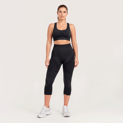 3D Cellusmooth Butt Lift & Anti-Cellulite Capri Leggings | Silix