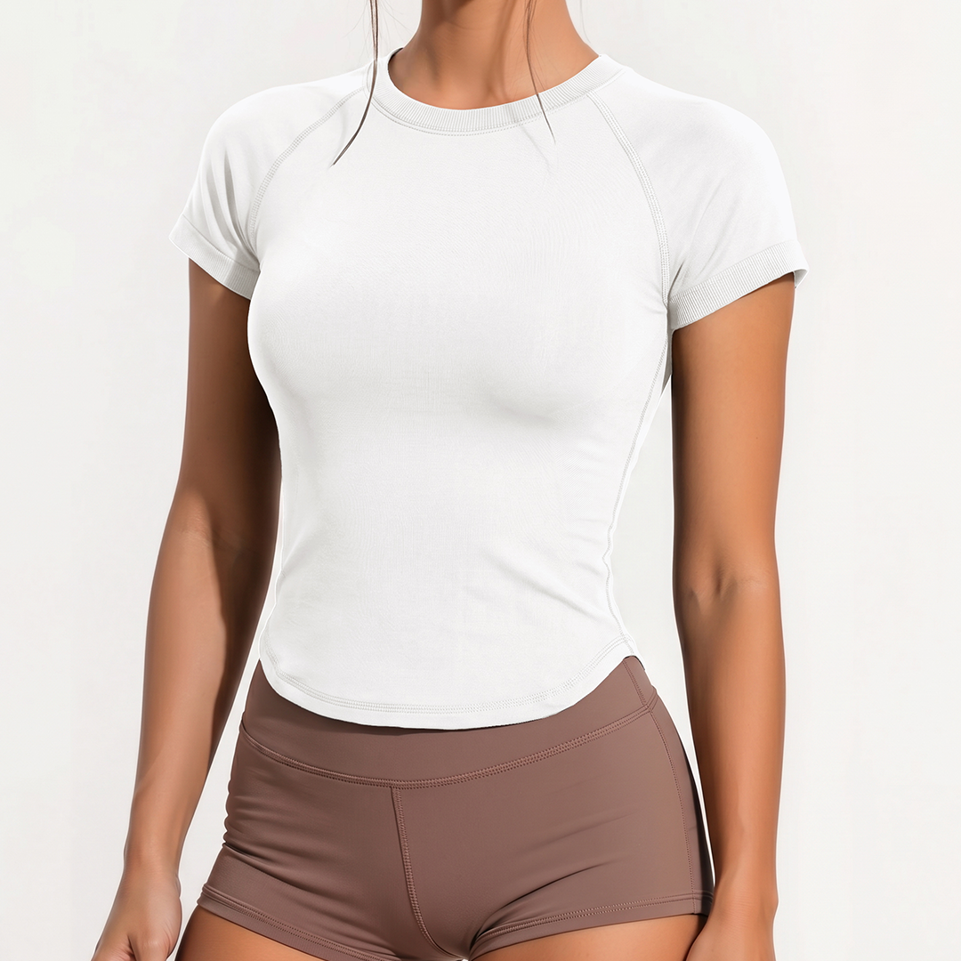 Silix ShapeFlow Crew Neck Tee | Built for Movement and Designed for Comfort
