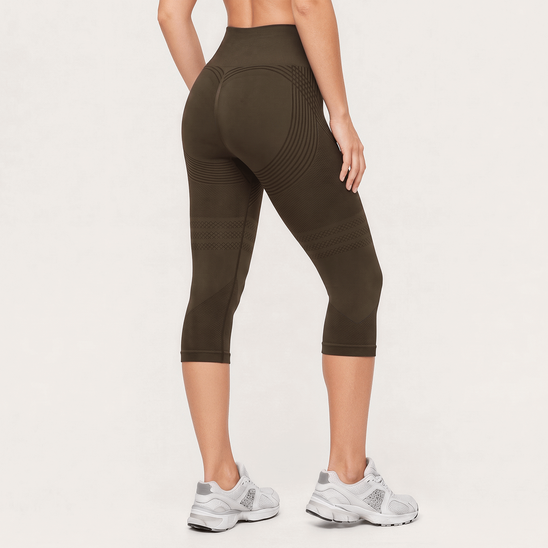 3D Cellusmooth Butt Lift & Anti-Cellulite Capri Leggings | Silix