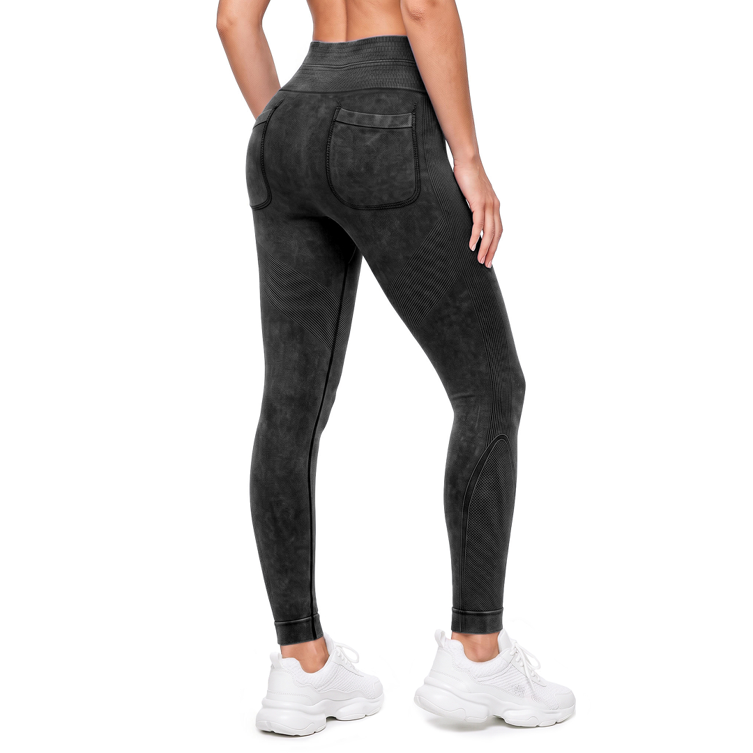 Silix™  3D-Textured Ankle-Length Leggings