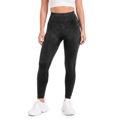 Silix™  3D-Textured Ankle-Length Leggings