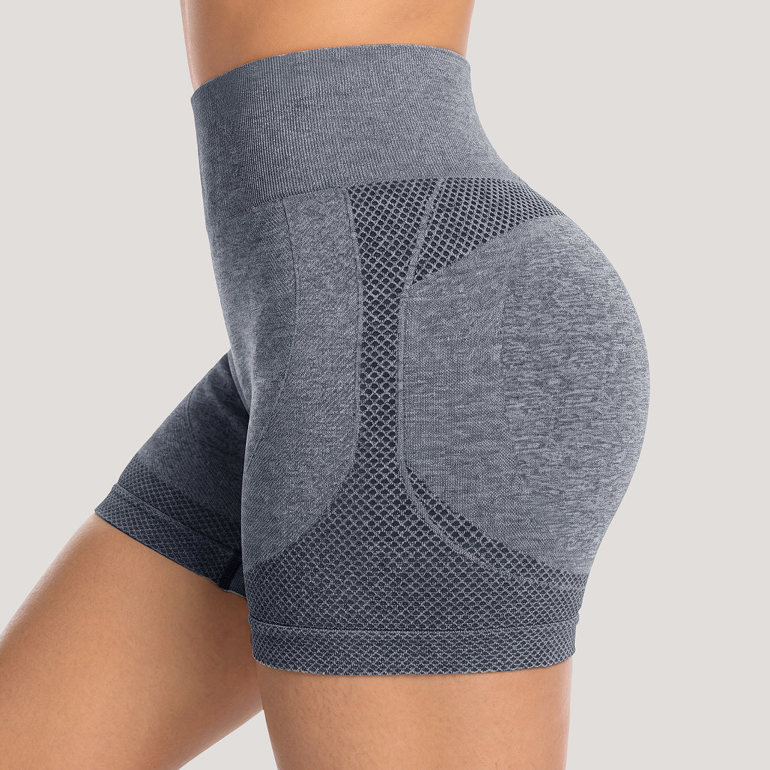 Silix™ High-Waisted Compression Booty Shorts