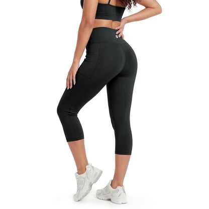 Silix™ Butt-Lifting Tummy Control Pocket Capris