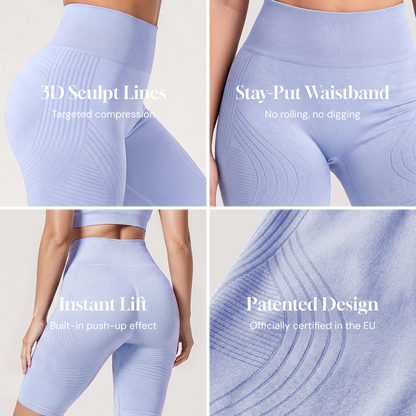 3D Anti-Cellulite Short Leggings