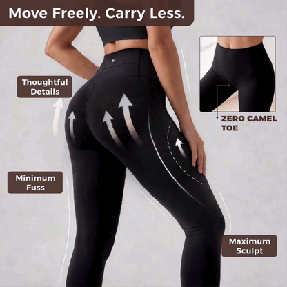Silix Hidden Pocket Lifestyle Leggings - Move Freely. Carry Less. Zero Compromise.