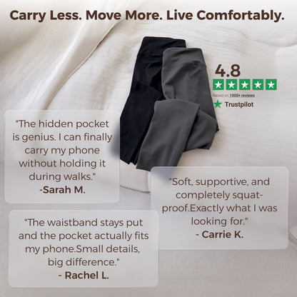 Silix Hidden Pocket Lifestyle Leggings - Move Freely. Carry Less. Zero Compromise.