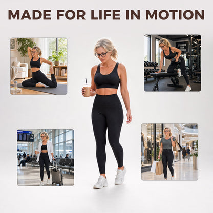 Silix Hidden Pocket Lifestyle Leggings - Move Freely. Carry Less. Zero Compromise.