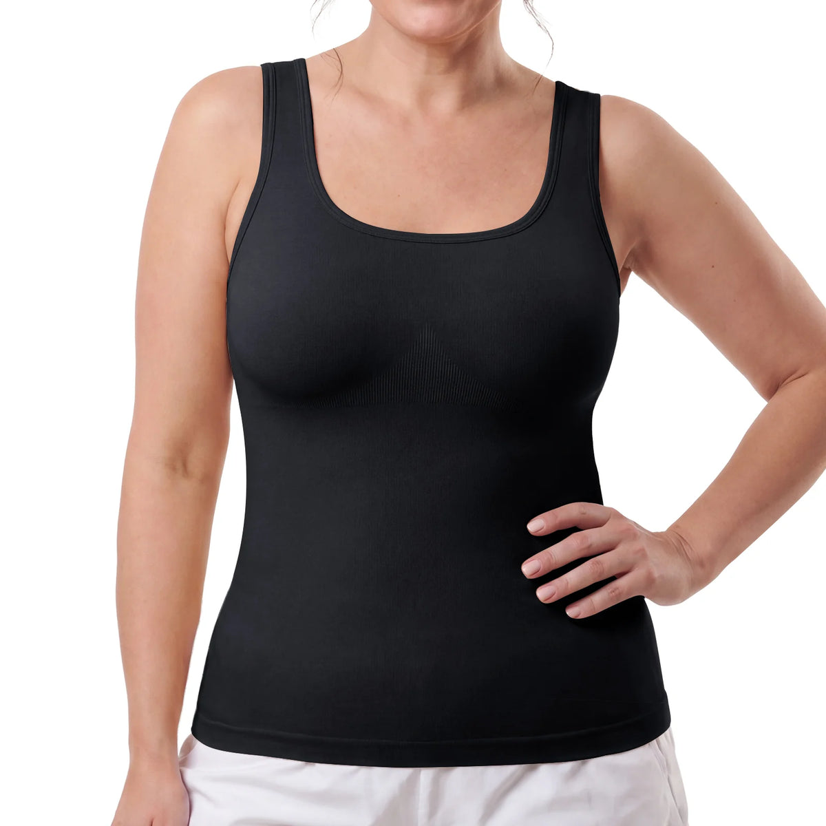 Silix Wide-Strap Tummy Control Shaping Tank