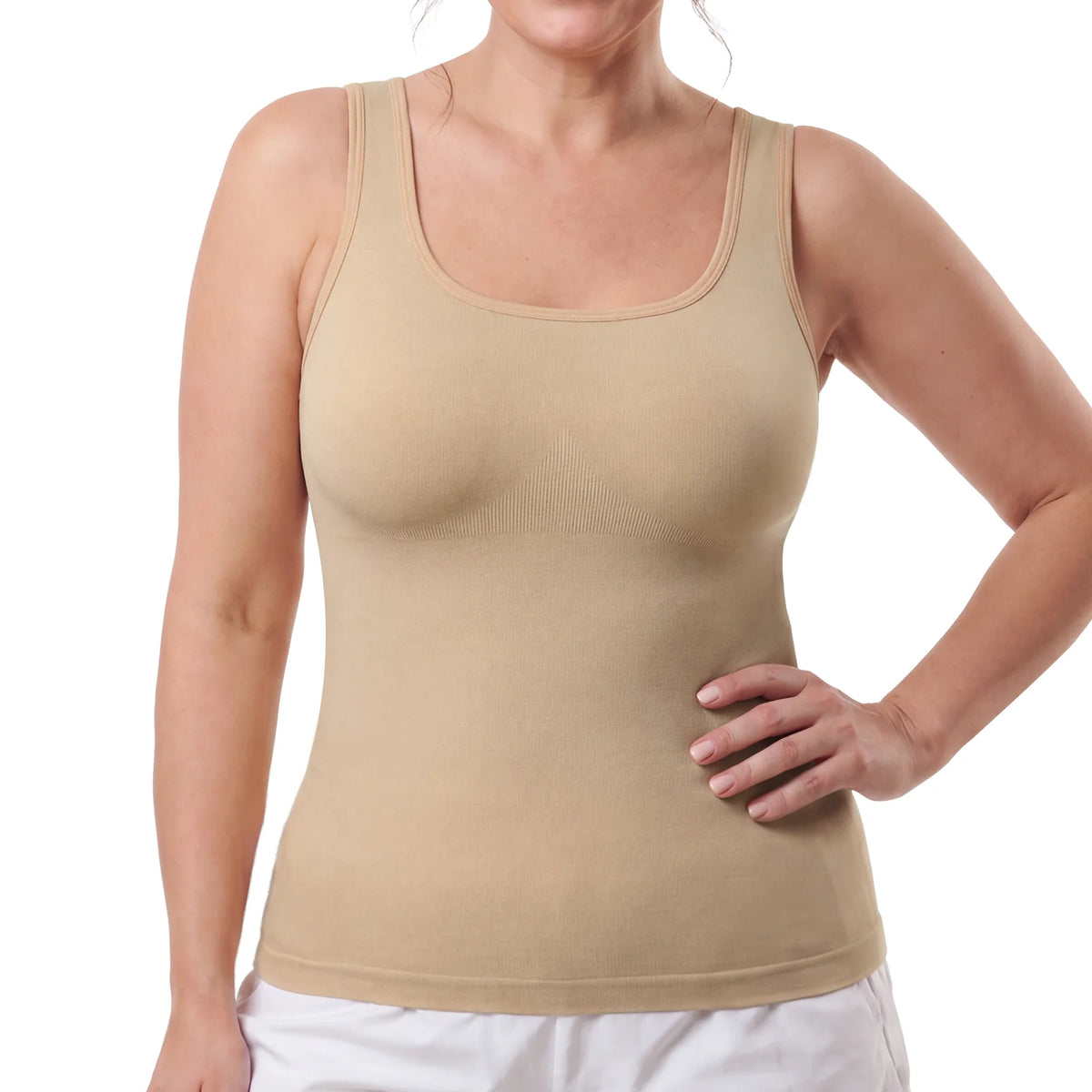 Silix Wide-Strap Tummy Control Shaping Tank