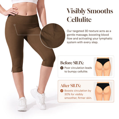 Silix™ AirMove Anti-Chafing Capri Leggings