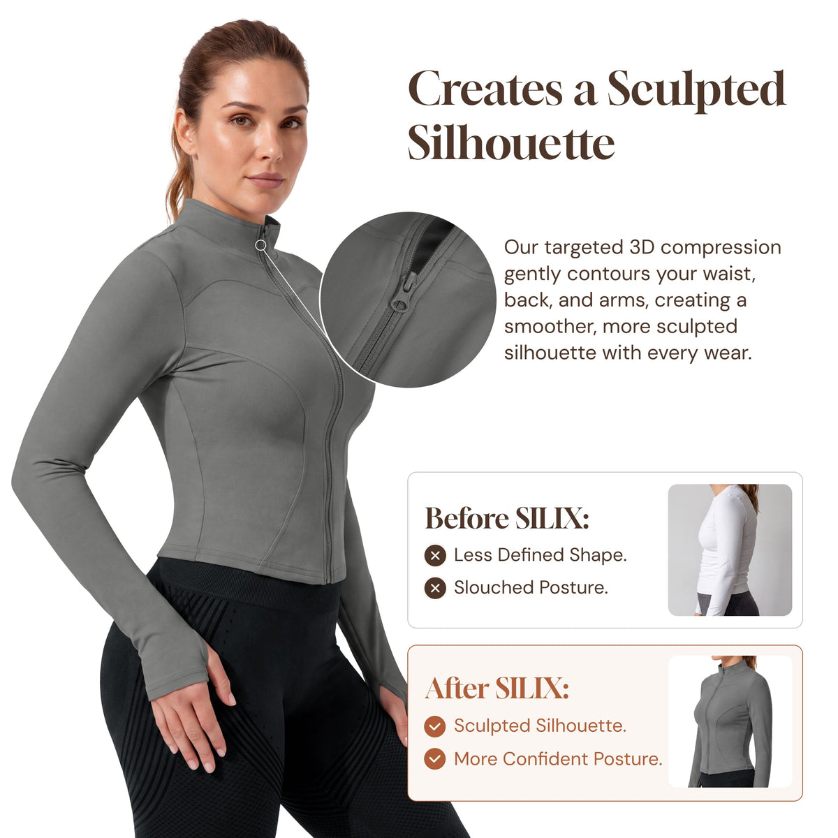Silix™ Compression Tummy Control Jacket