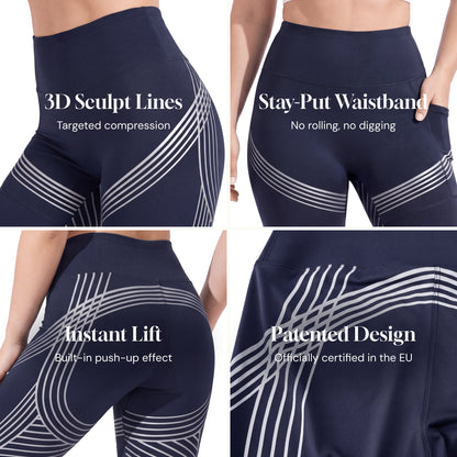 Silix™ Textured Compression Anti-Cellulite Leggings