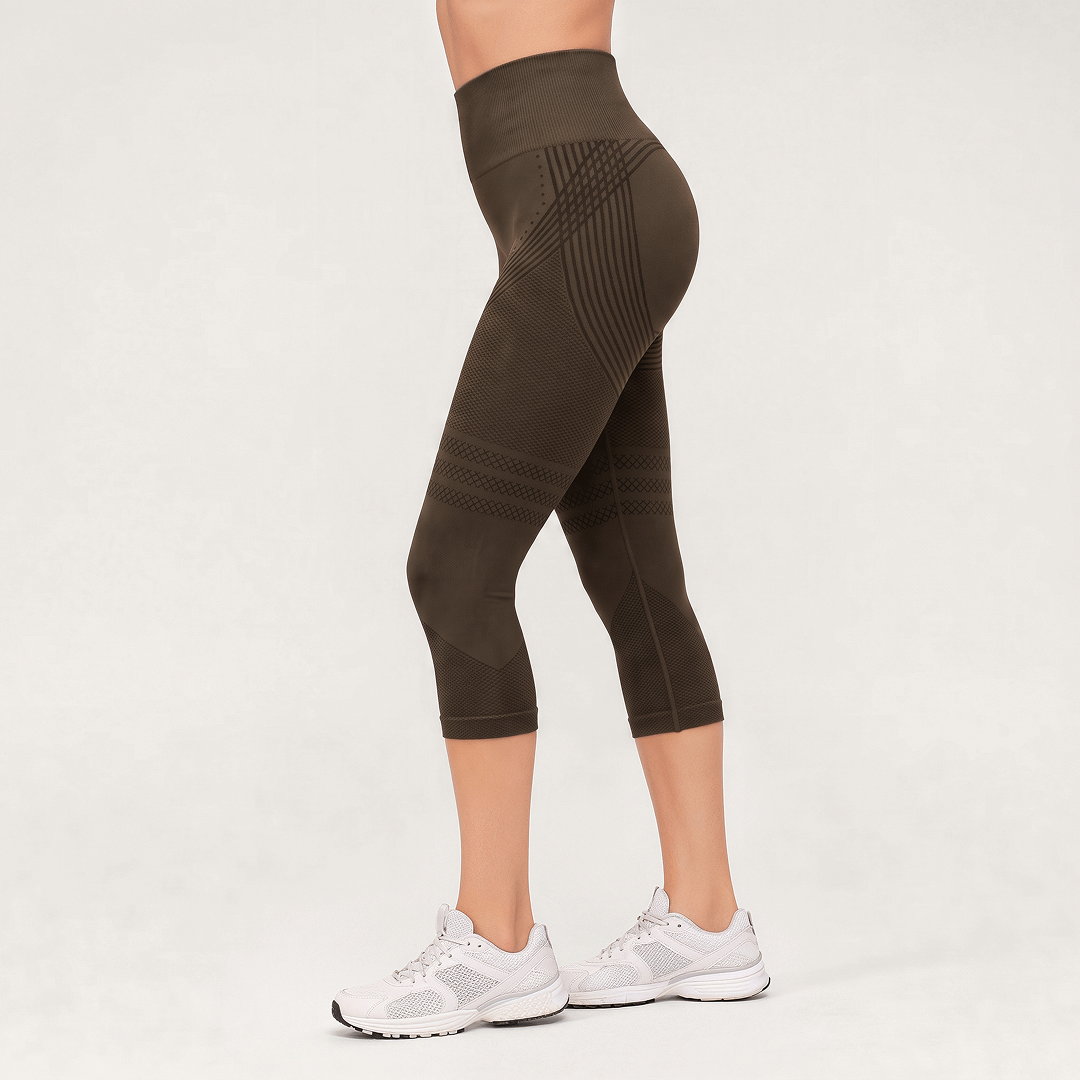 3D Cellusmooth Butt Lift & Anti-Cellulite Capri Leggings | Silix