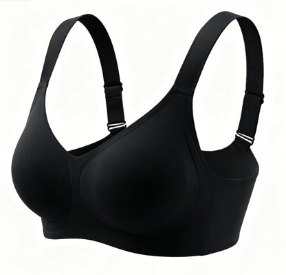 Buttery Soft Seamless Bra, 360° Jelly Support Full Coverage Bra for Fuller Bust