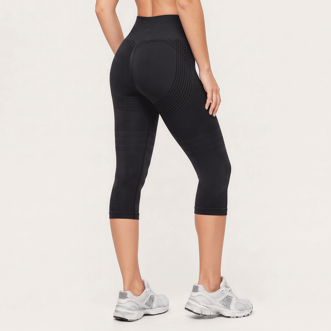 3D Cellusmooth Butt Lift & Anti-Cellulite Capri Leggings | Silix