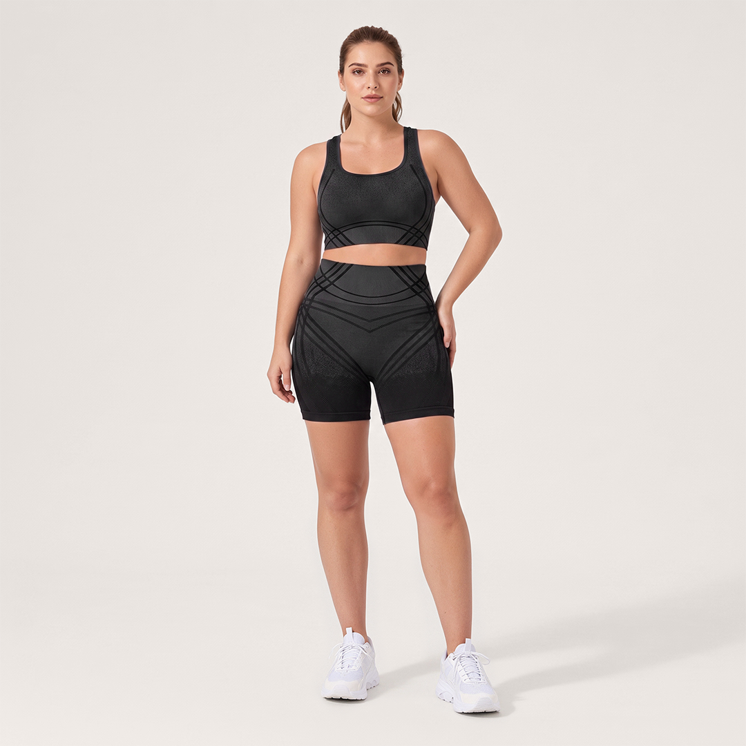 Silix™  Seamless V-Shape Active Short Set
