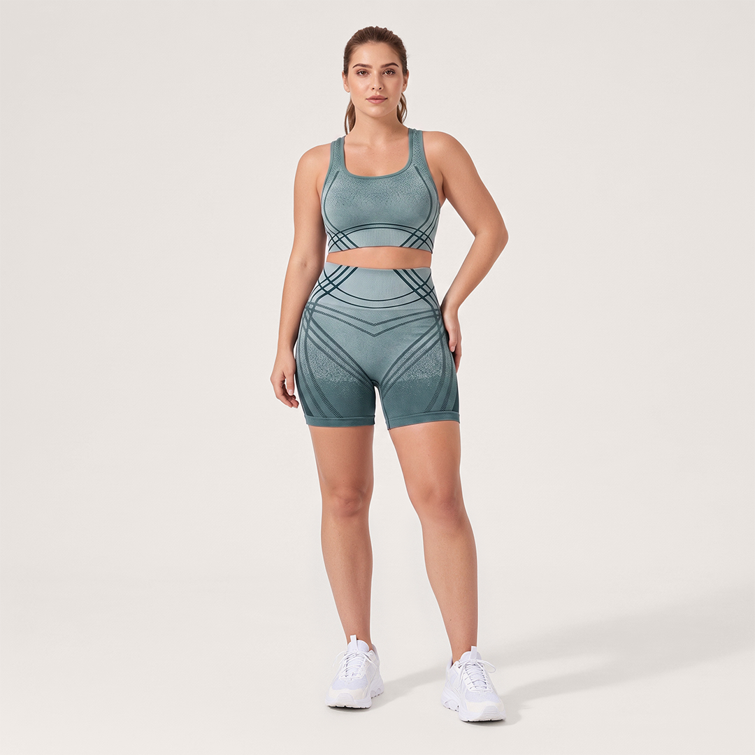 Silix™  Seamless V-Shape Active Short Set