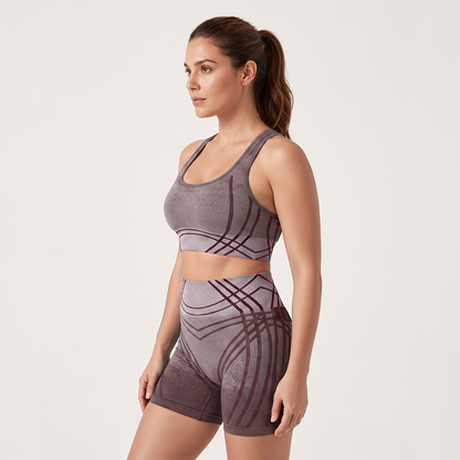 Silix™  Seamless V-Shape Active Short Set