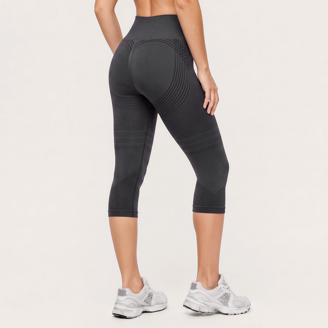 3D Cellusmooth Butt Lift & Anti-Cellulite Capri Leggings | Silix