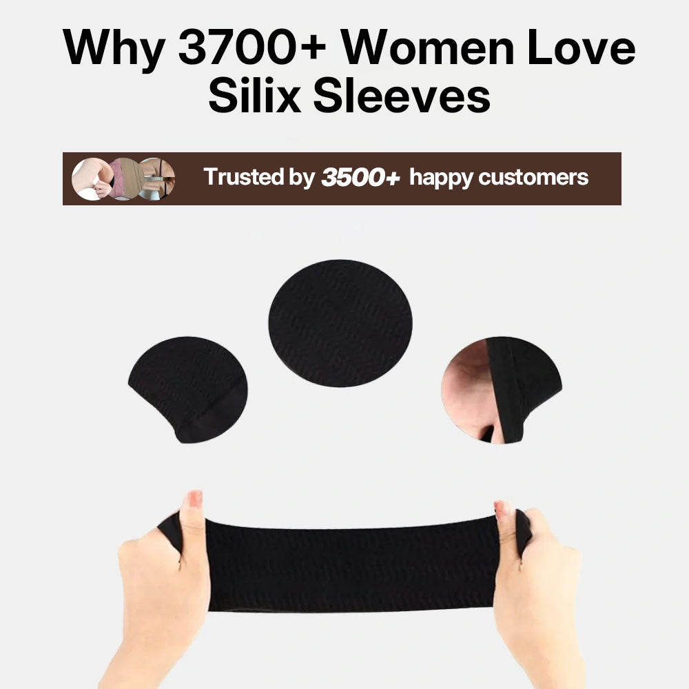 Silix™ 3D Compression Ultimate Smooth 2-Piece Set: Arms & Knees
